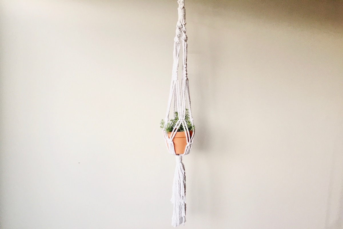 You are currently viewing Macrame Plant Hanger with Samantha Cheong