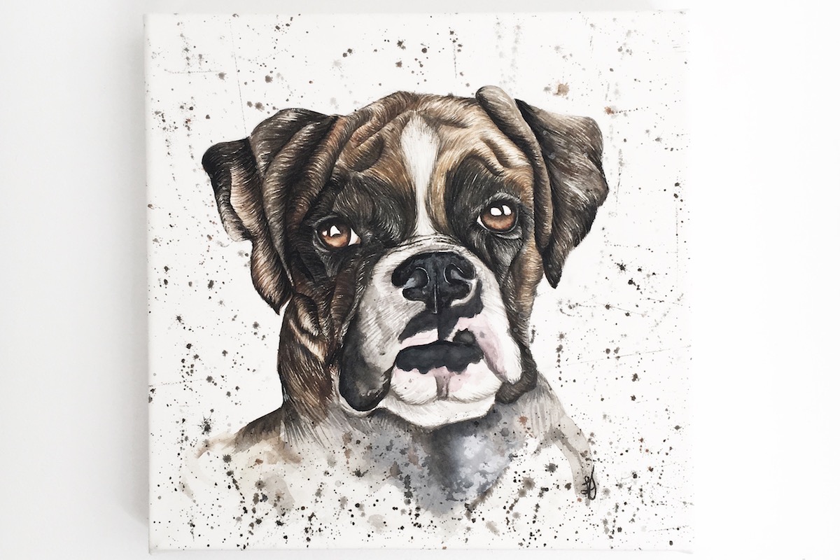 You are currently viewing Watercolour Fur & Feathers with Lisa Joan