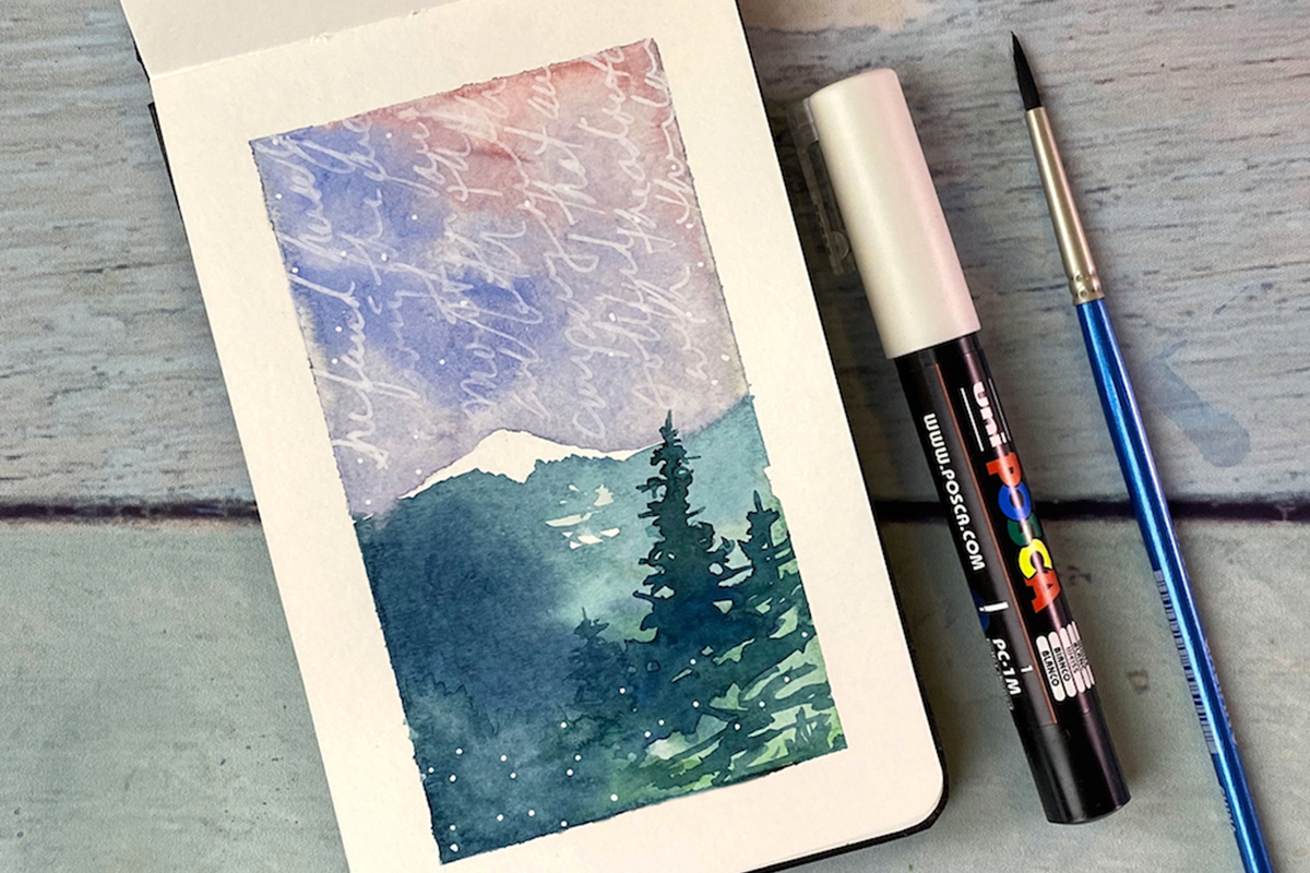 You are currently viewing Art Journaling in Watercolour with Nicole Warrington – ONLINE