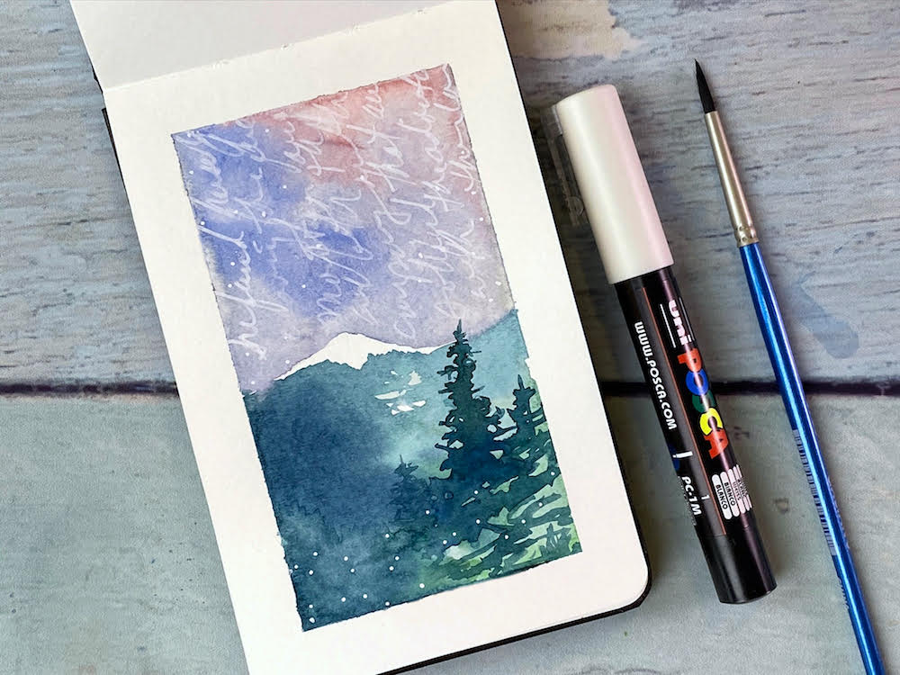 You are currently viewing Watercolour Art Journaling – ONLINE