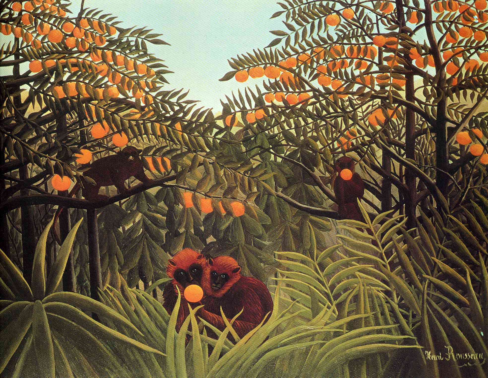 You are currently viewing Acrylic Painting 2 – Form, Unity, and Henri Rousseau