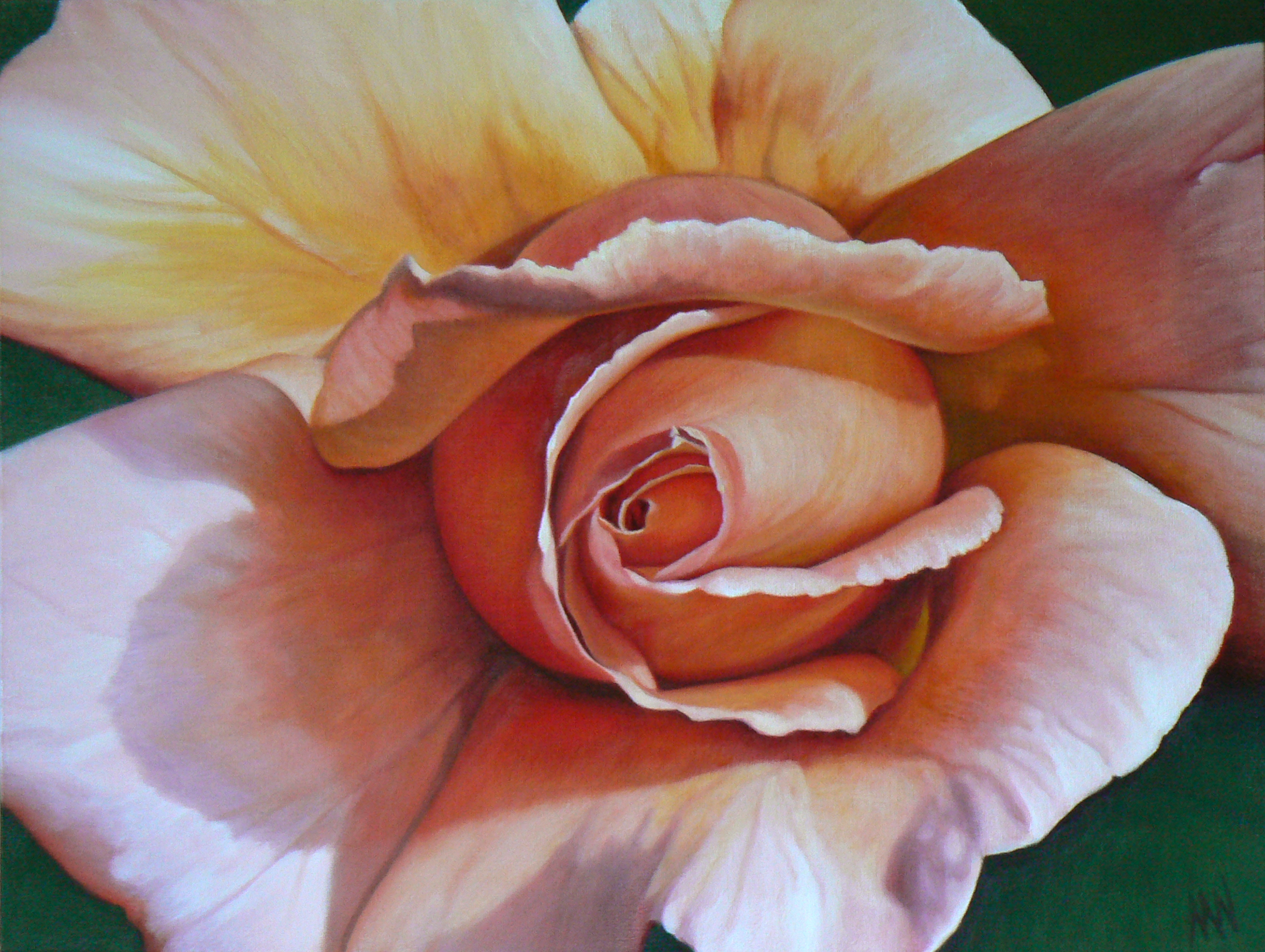 You are currently viewing Oil Painting – Through the Flower